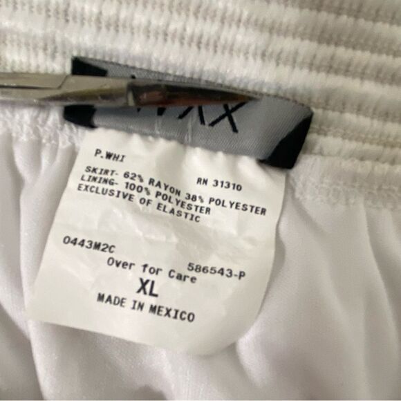 Alyx White High-Low Maxi Skirt XL Gauzy Boho Resort Gypsy Hippie Beachy Flowy - Picture 6 of 12